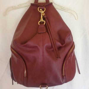 Faux Leather Backpack